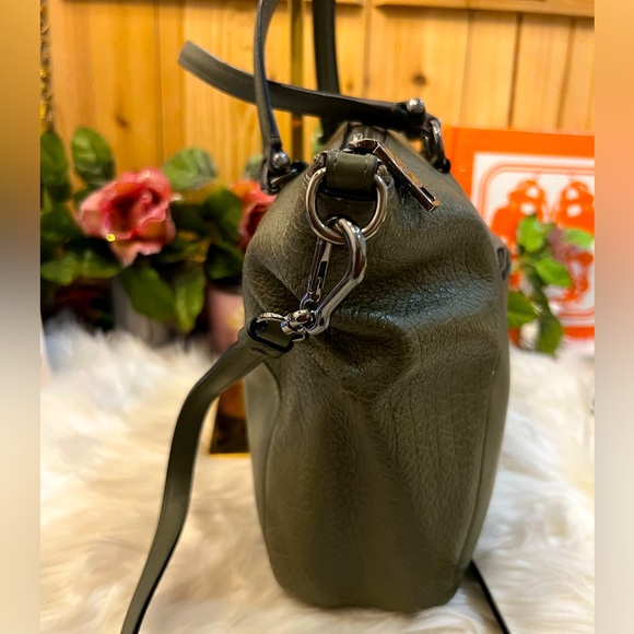 Coach Prairie Satchel with Detachable Strap in Olive Green - Picture 6 of 8